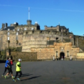Running to the Castle.